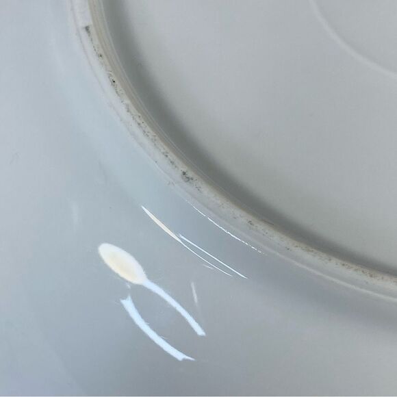 Z.S. and Co. Bavaria Serving Bowl Hand Painted Gold Rimmed Floral Pattern - Picture 9 of 9